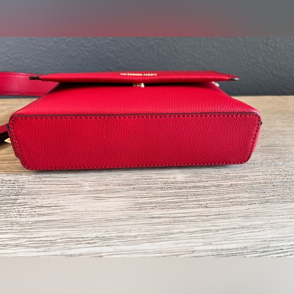 🆕 Michael Kors Vibrant Red Crossbody Bag - Picture 6 of 9